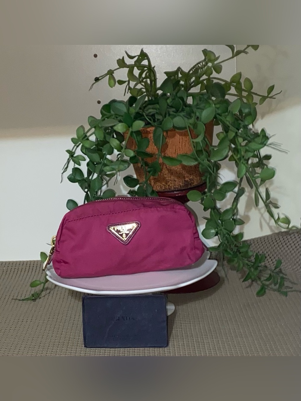 Prada Nylon Cosmetic Pouch
